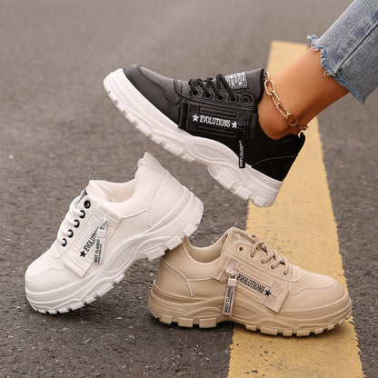Women’s Thick-Soled Casual Sneakers