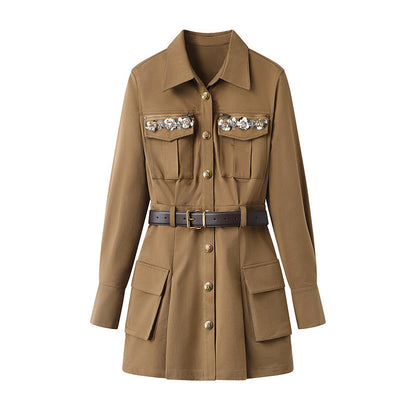 Women's Urban Belted Work Dress