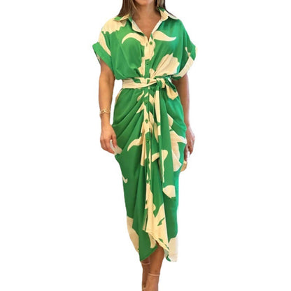 Women’s Printed Short Sleeve Dress