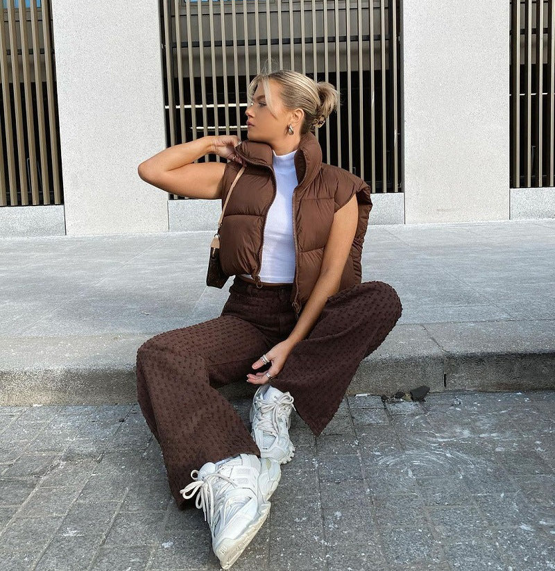 Women’s Winter Zip Vest Jacket