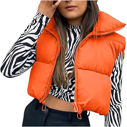 Women’s Winter Zip Vest Jacket