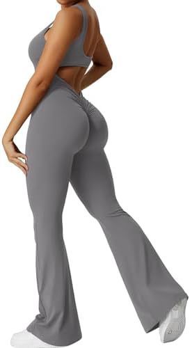 Women’s Flare Jumpsuit for Yoga