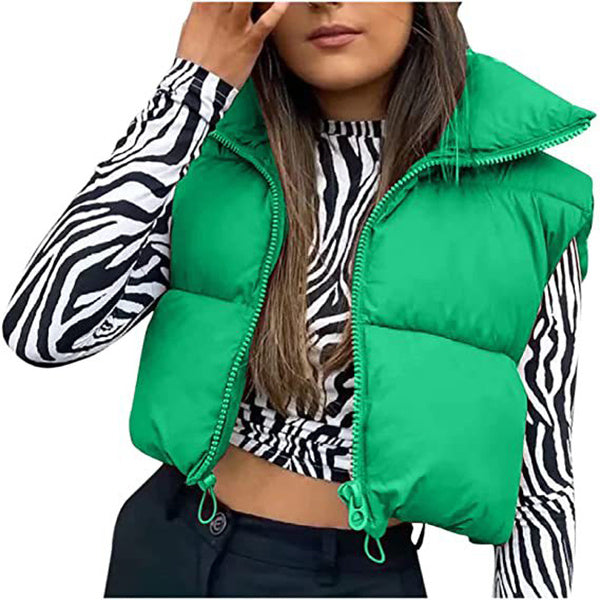 Women’s Winter Zip Vest Jacket