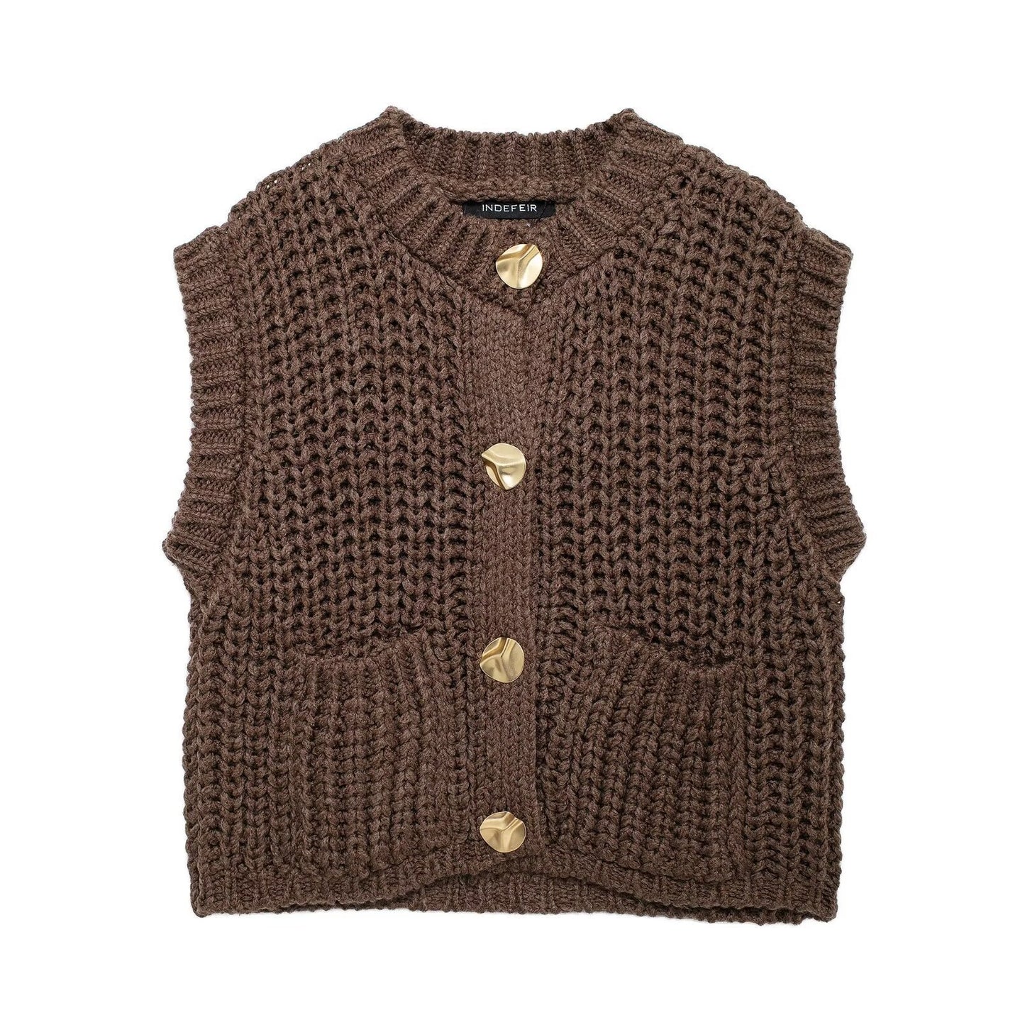 Women’s Chunky Knit Vest