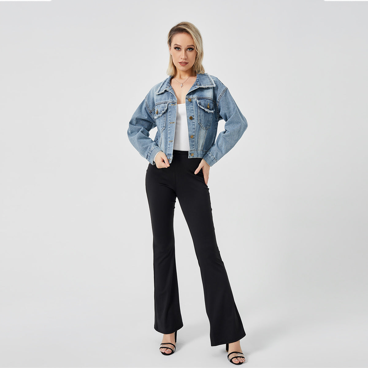 Stylish Women's Denim Jacket