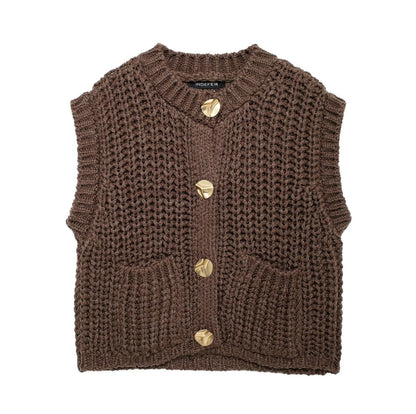 Women’s Chunky Knit Vest