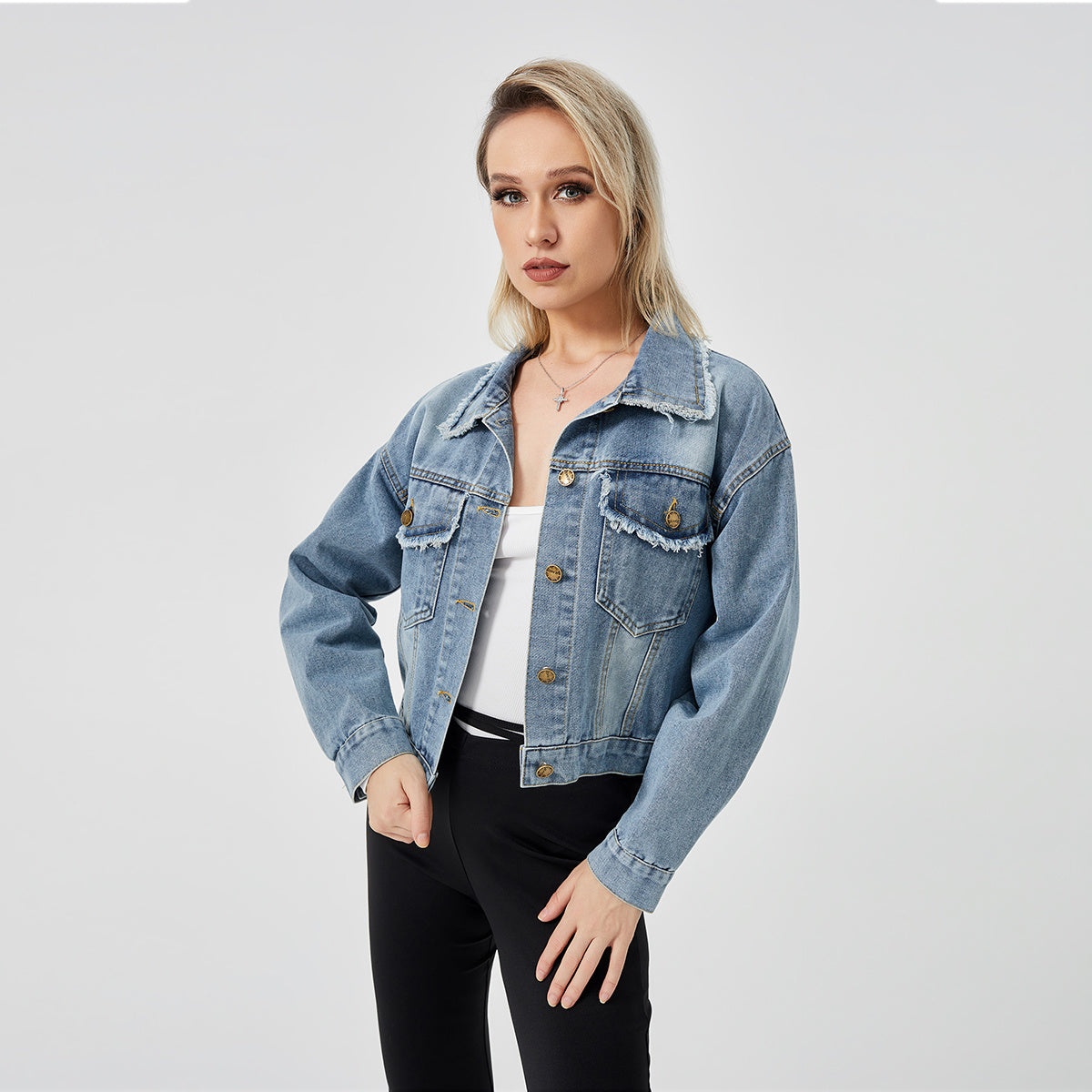Stylish Women's Denim Jacket