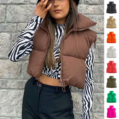 Women’s Winter Zip Vest Jacket