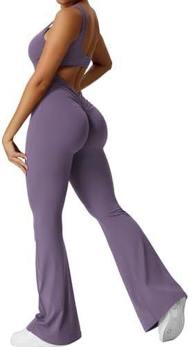 Women’s Flare Jumpsuit for Yoga