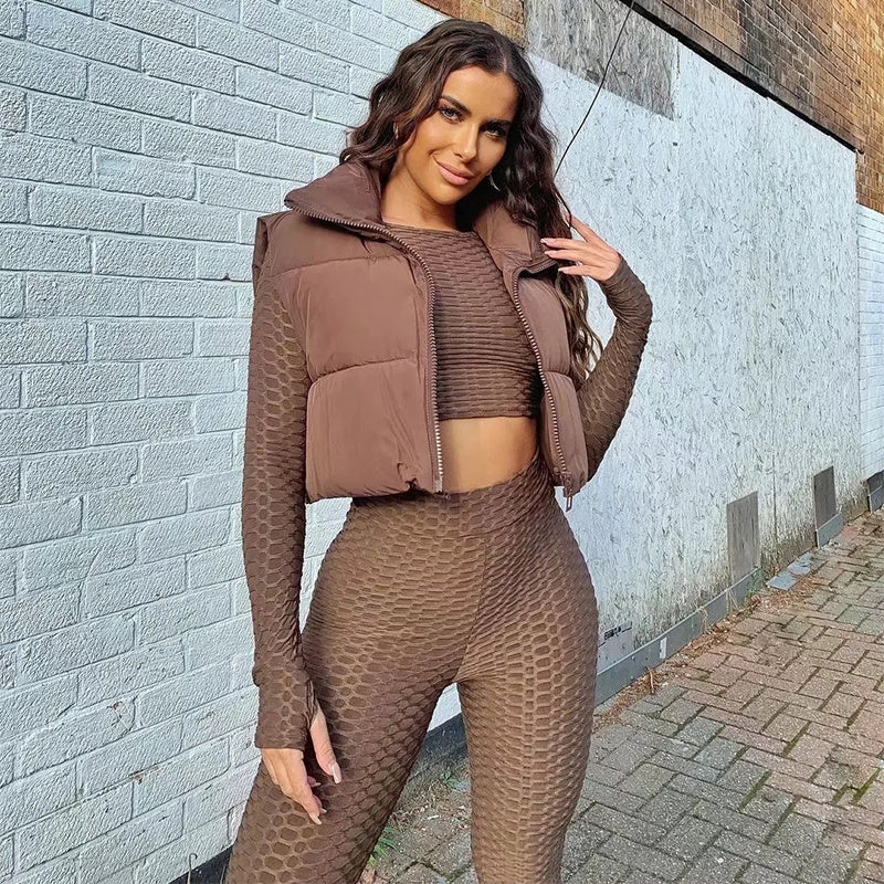 Women’s Winter Zip Vest Jacket