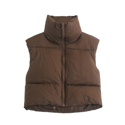 Women’s Winter Zip Vest Jacket